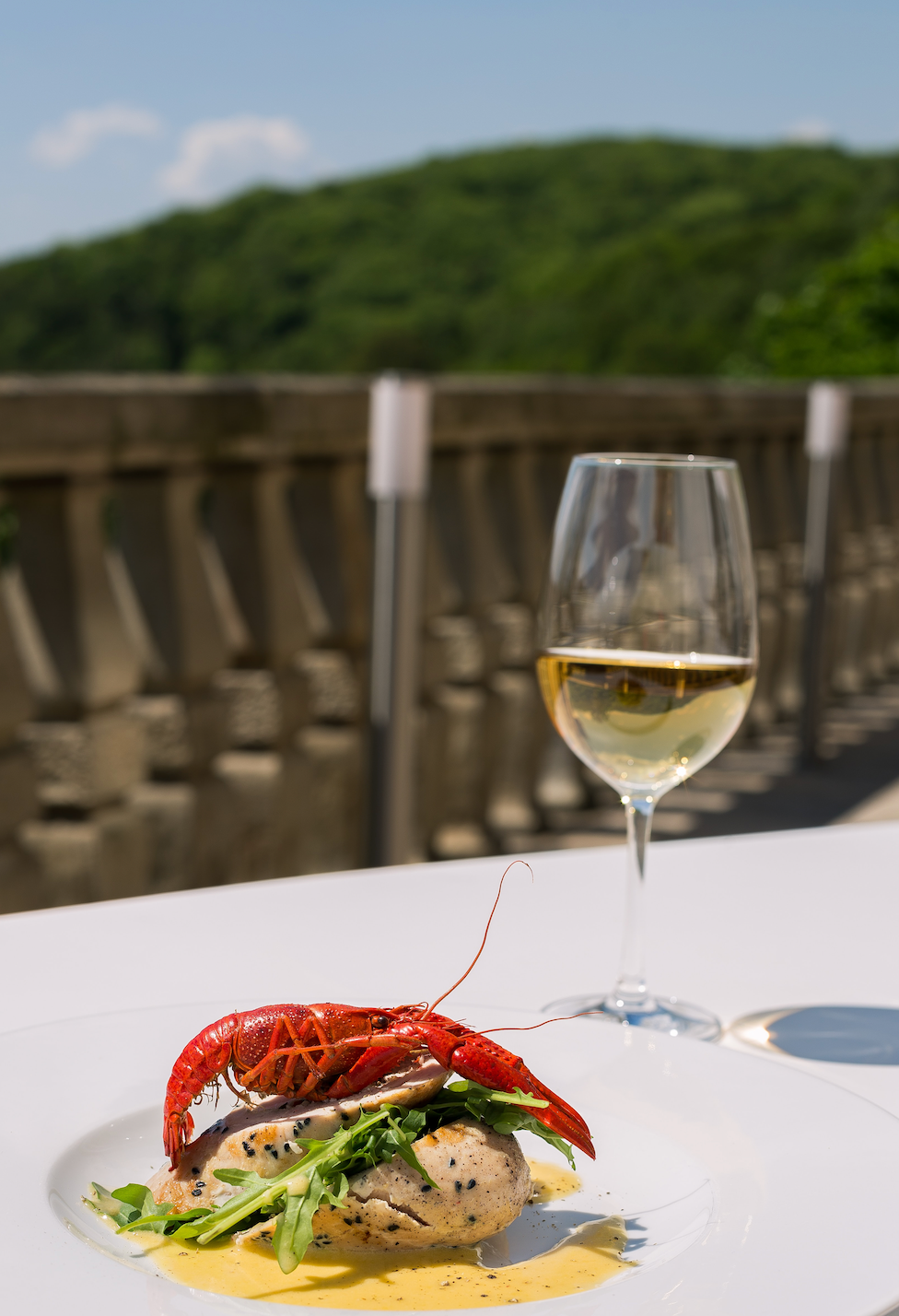 wine seafood
